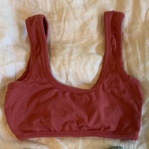 ARQ medium rose quartz bra